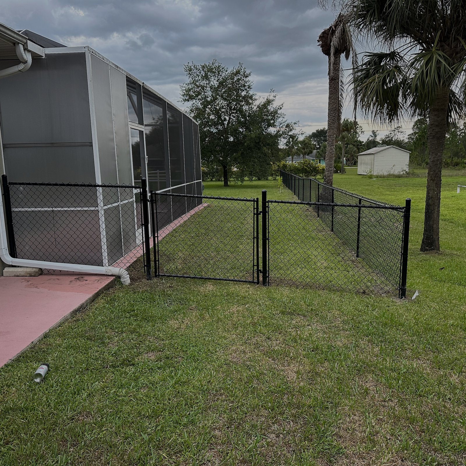 Chain link fences and gates