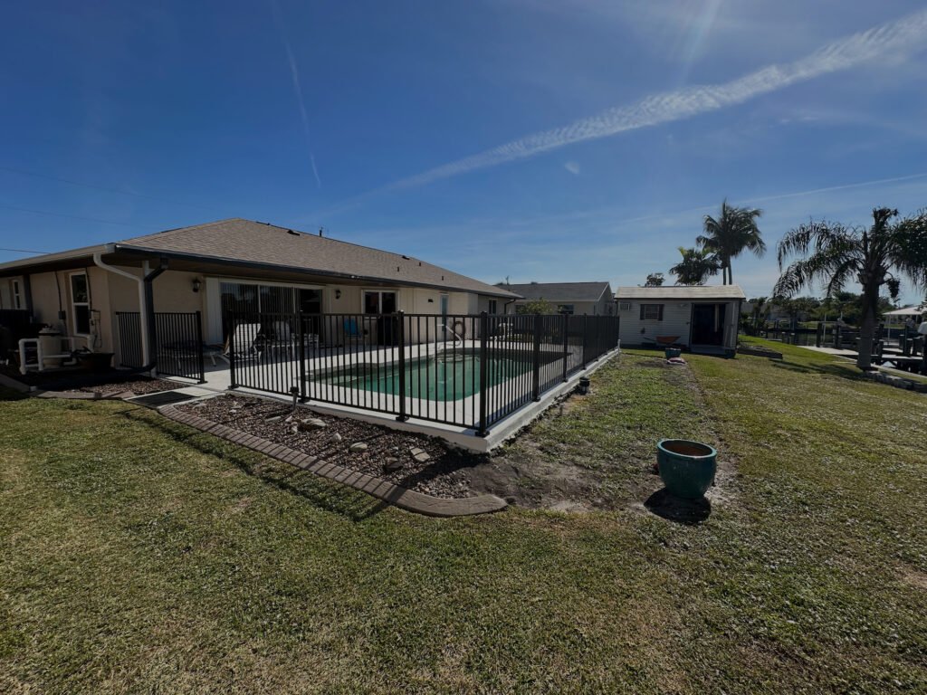 Pool fence